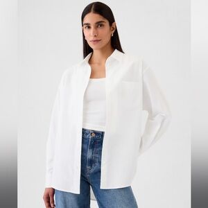 Gap Cotton “The Big Shirt” Petite XS